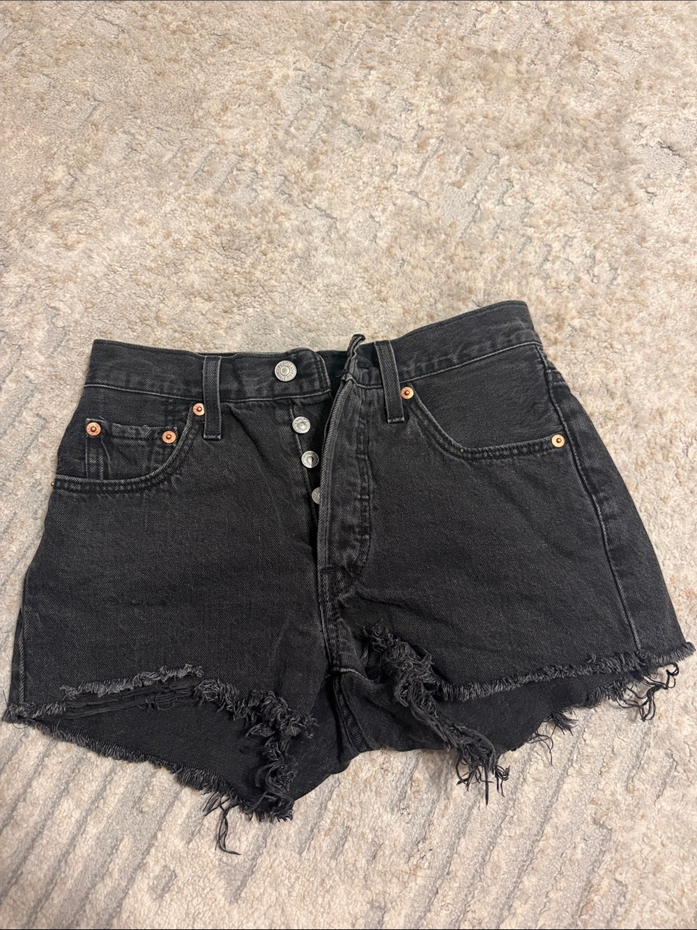 Levi’s Women’s 501 Original Shorts - Black